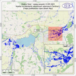 Okolice Nysy - zasięg powodzi 15.09.2024 (@Instytut Geodezji i Kartografii)