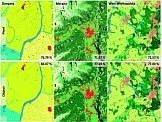 Comparison of pixel-based and object-based classification results based on the Object-based Image Classification (KTH-SEG). Credits: SInCohMap